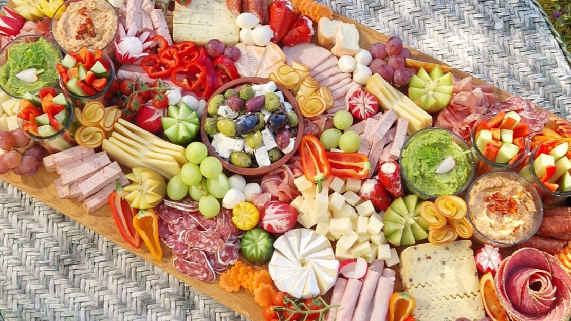 Partyplatte Vesperbrett